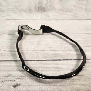 Oakley M Frame Sunglasses Frame Carbon Fiber Pattern Black with Strap USA